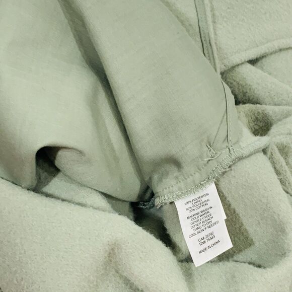 Joie Green Button Up Pocket Shaket Jacket Size Large Women’s - Picture 12 of 12